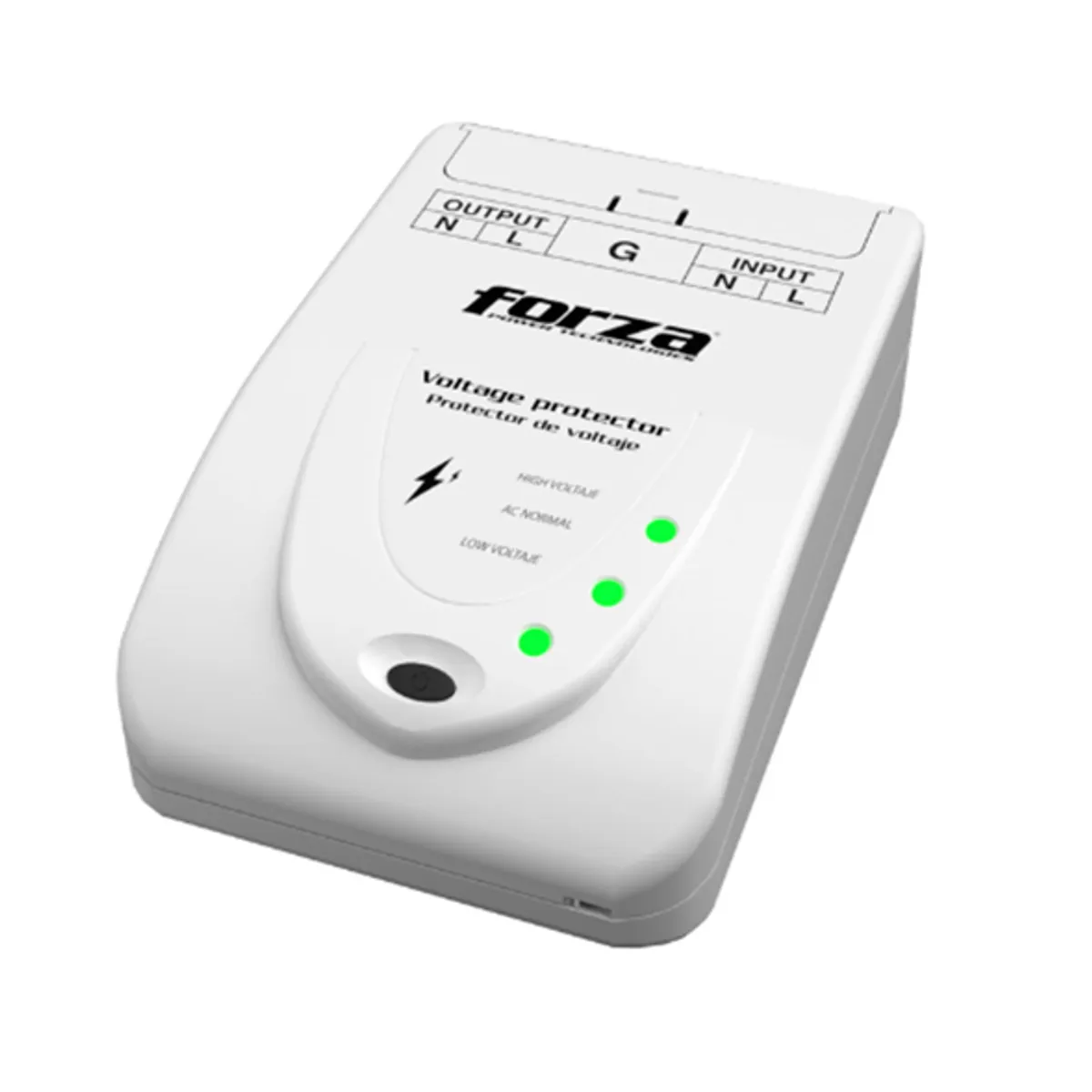 FORZA - Forza protector de voltaje 6600W 30Amp 880J Bornera