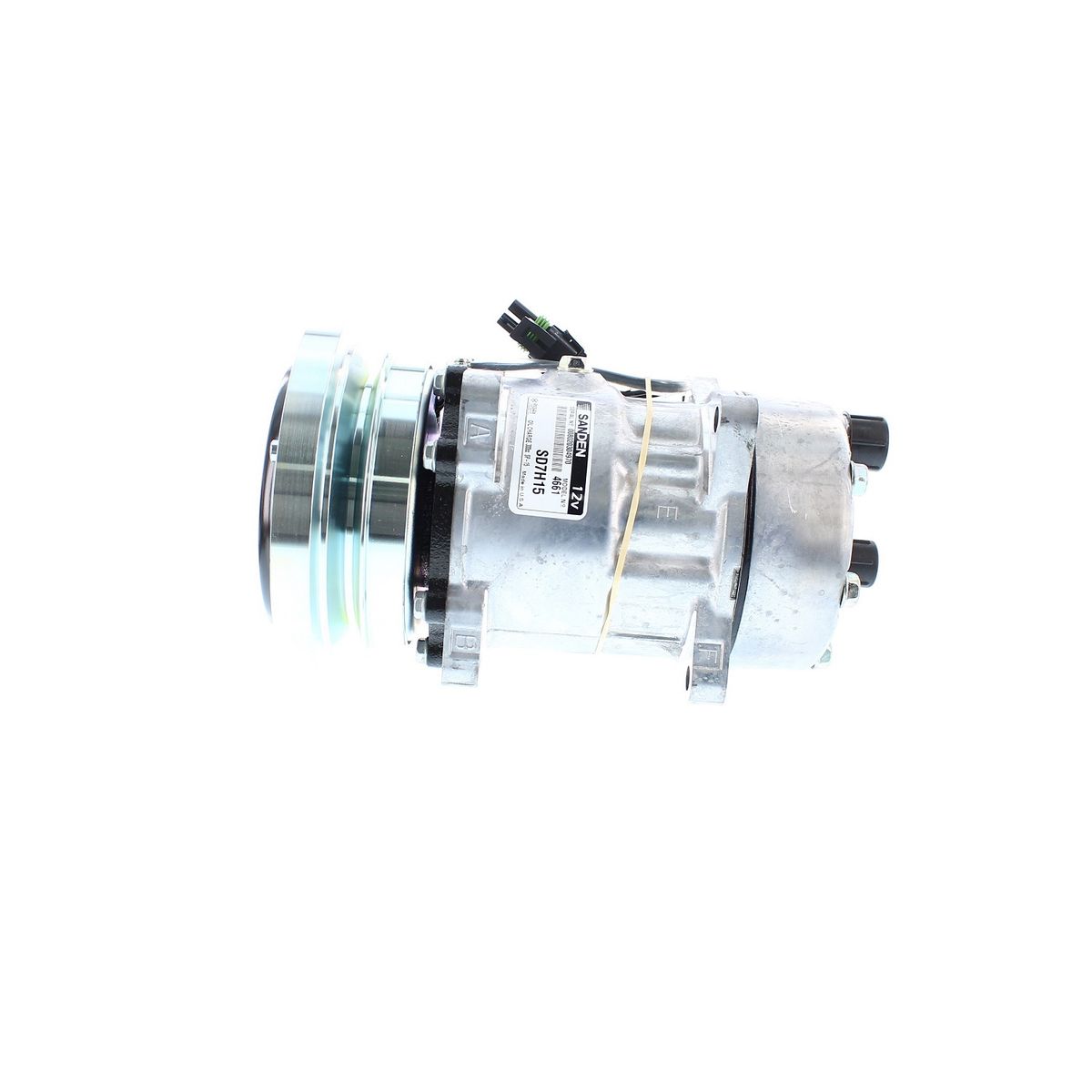 AMERICAN AIR - Compresor de Ac 7H15 1A 12V 138MM TAPA KC 4661 4480 SANDEN