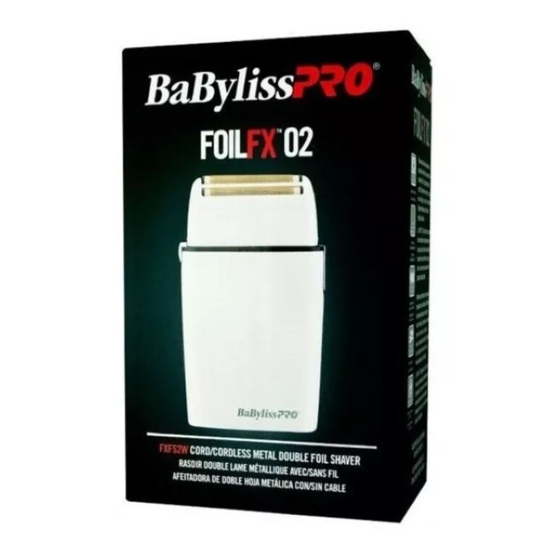 BABYLISS PRO - Máquina Afeitadora Shaver Fx02 White