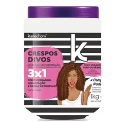 KANECHOM - Máscara 3 En 1 Crespos Divos 1 Kg