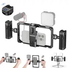NEEWER - Soporte universal con jaula para teléfono PA009E