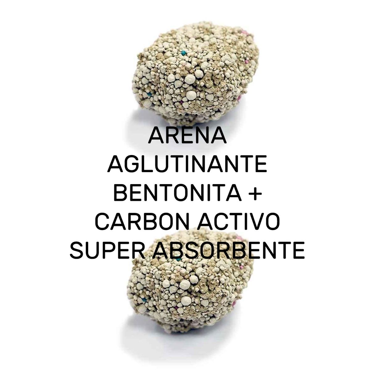 MADE AT CHRISTMAS - Arena Sanitaria Premium Bentonita con Carbón Activo 24 Kilos