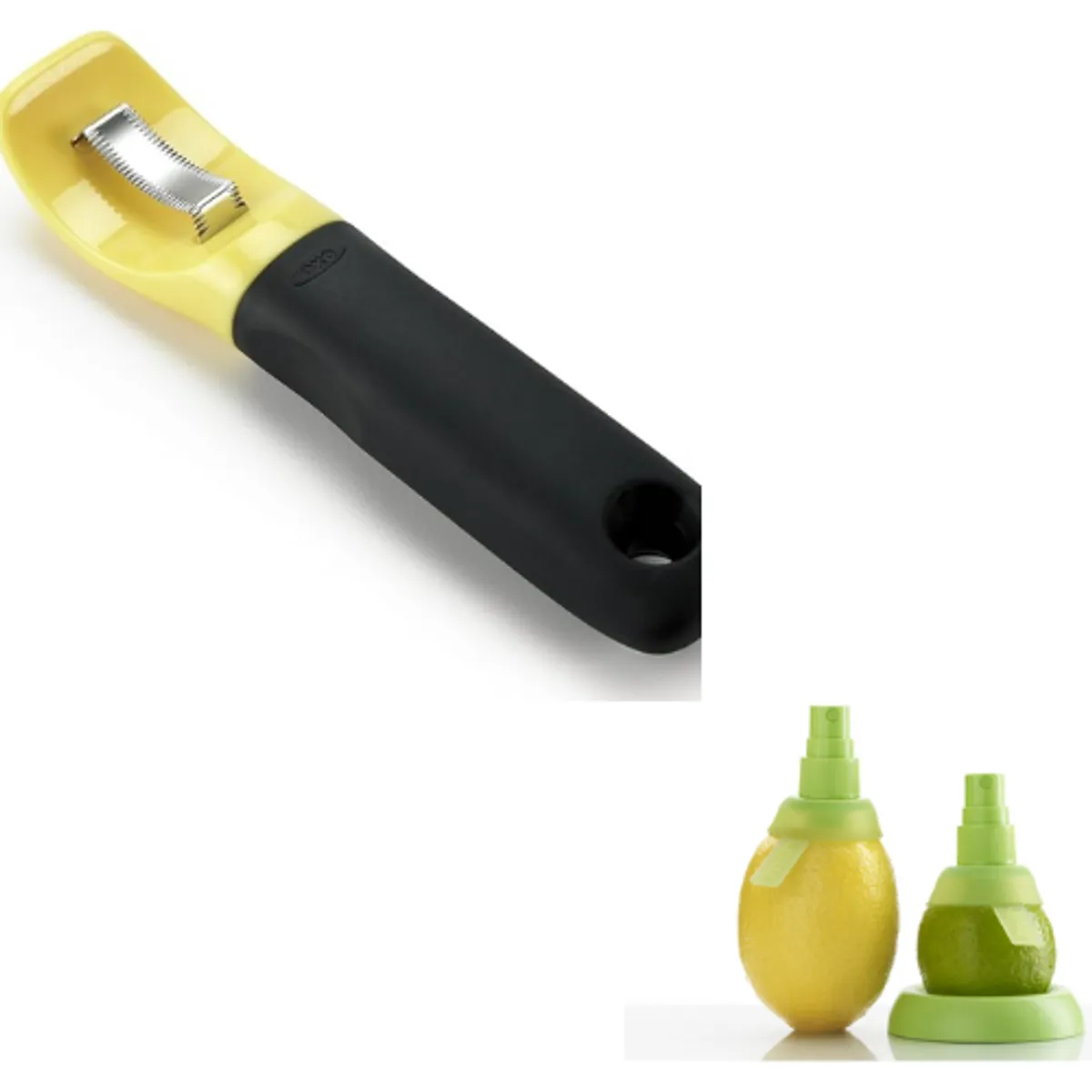 OXO - Pelador De Maíz Oxo Good Grips + Spray para Limón Cítricos