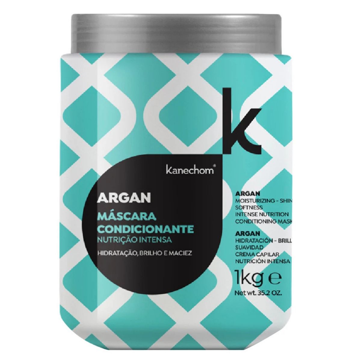 KANECHOM - Máscara Hidratación Y Brillo Argán 1 Kg Kanechom