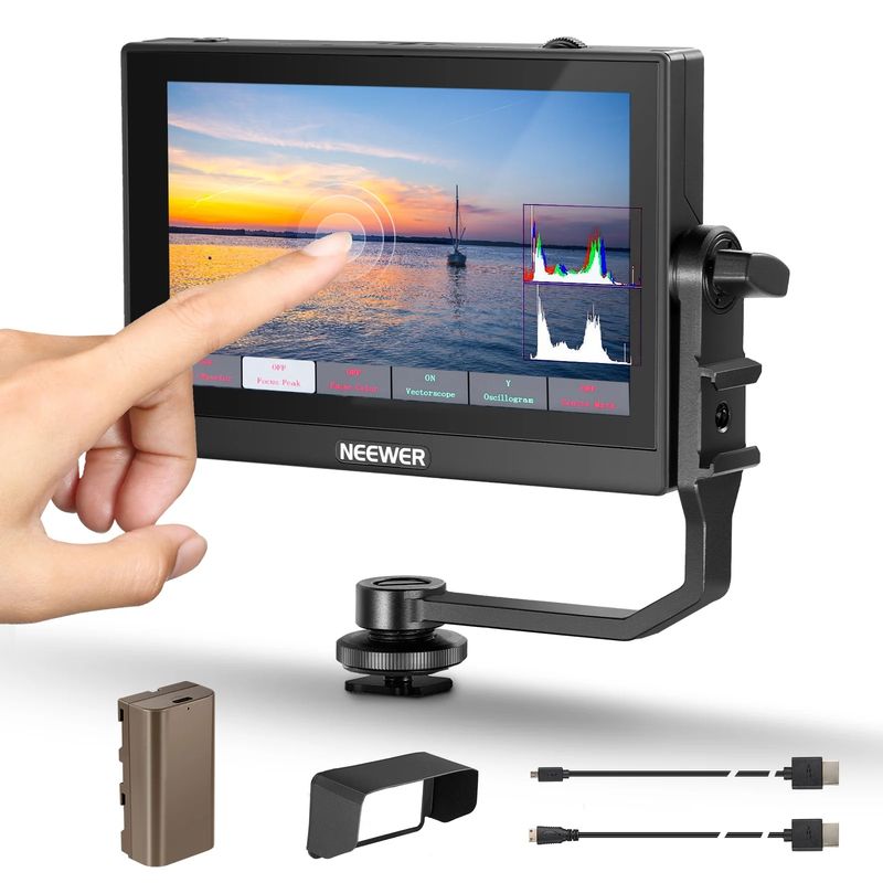 NEEWER - Monitor de campo para cámara NEEWER F500 de 5.5 pulgadas
