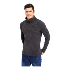 HERIEL - Sweater Grueso Tejido Chenille Hombre Beatle