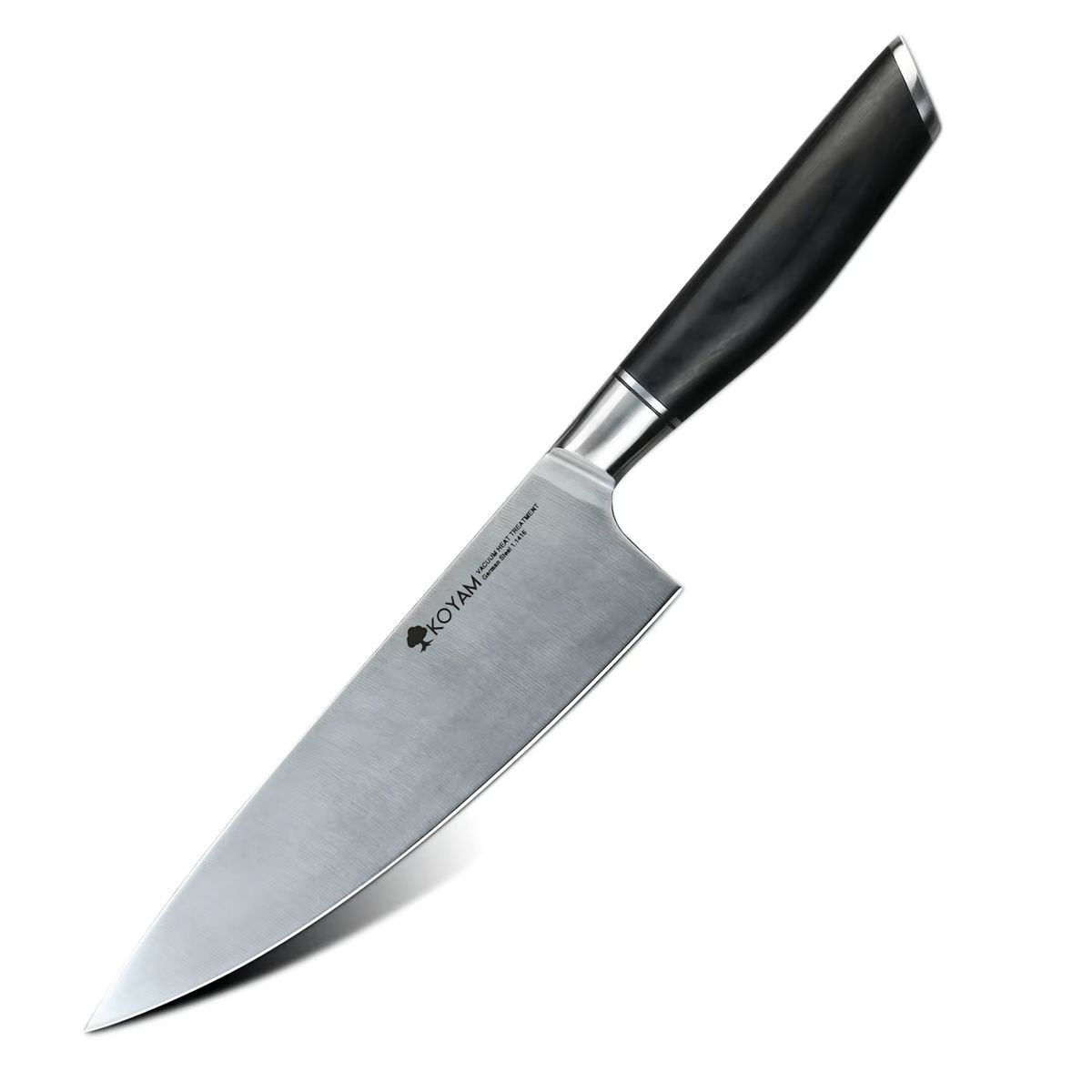 KOYAM - Cuchillo Chef Profesional 20cm Acero 1.4116 Alta Gama