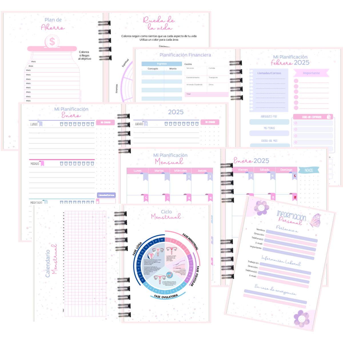GENERICO - Agenda Floral sin fechas 2025