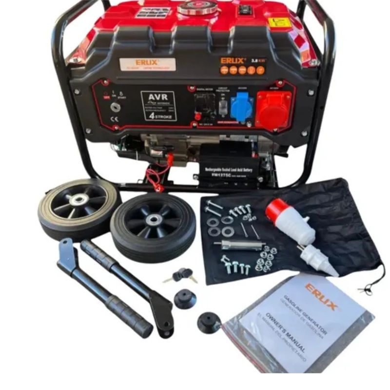 GENERICO - Generador Bencinero 3.8 Kw - partida Electrica