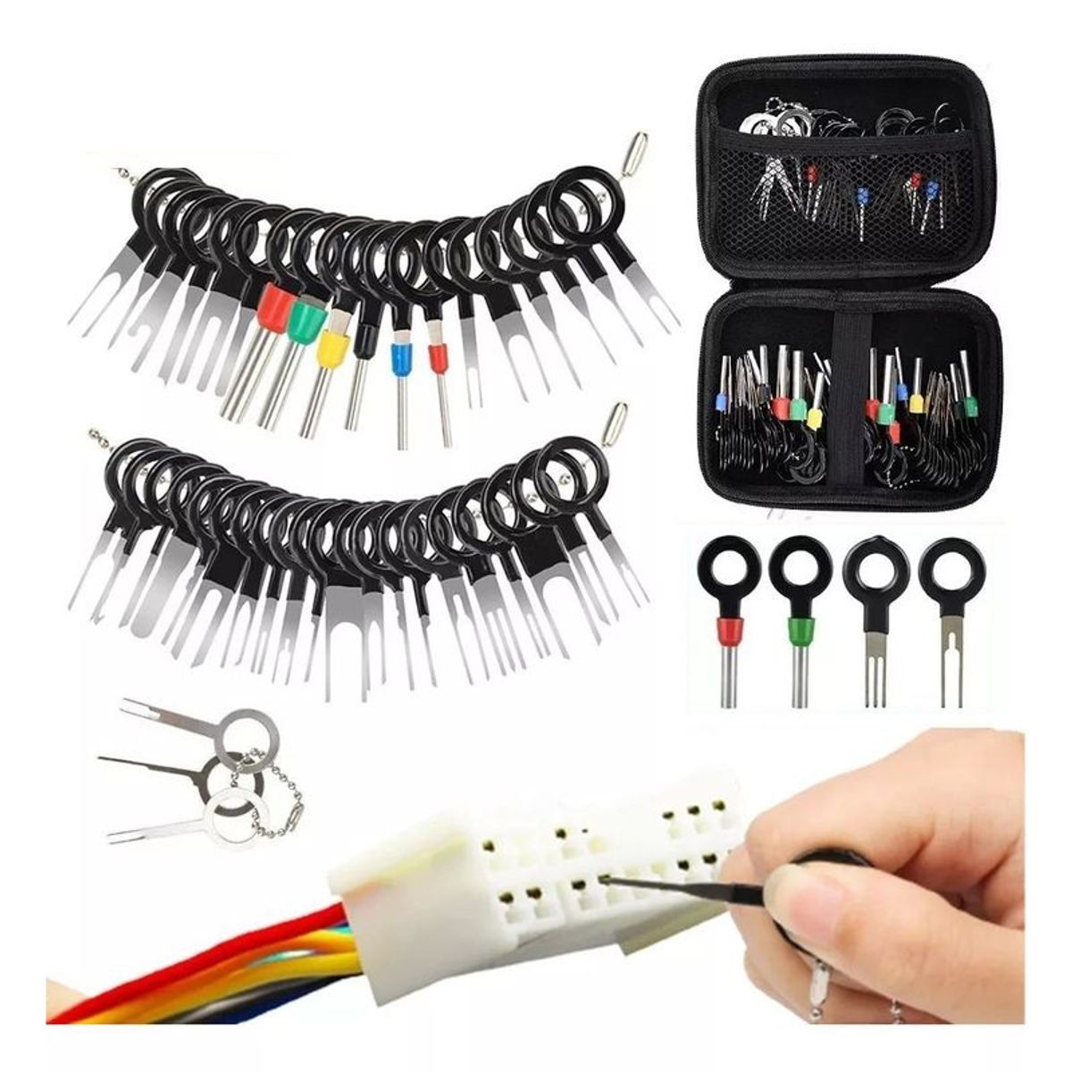 GENERICO - Herramientas De Eliminación Terminale Extractor De Pin 39pcs