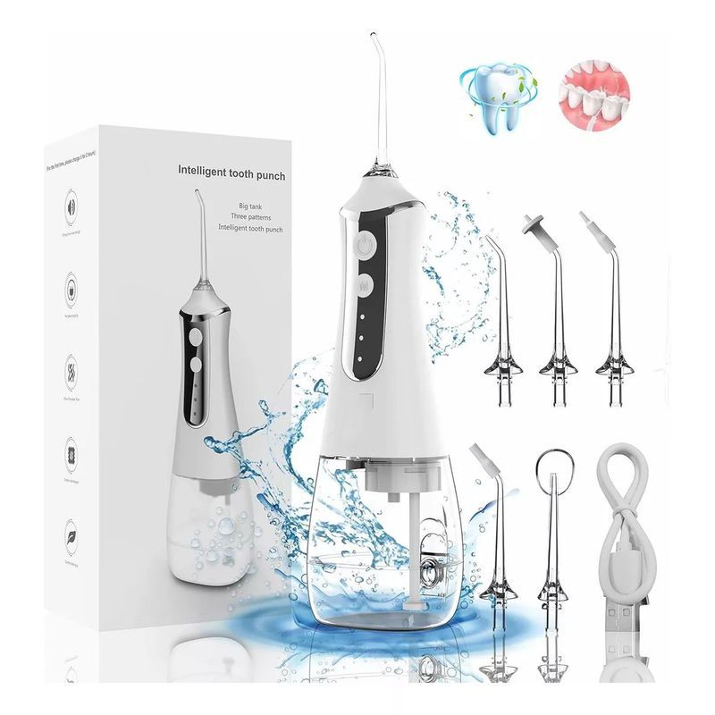 GENERICO - Limpiador De Dientes Portátil Usb Recargable Water Flosser