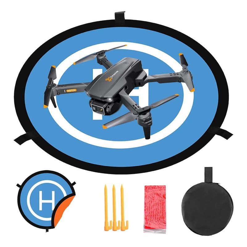 GENERICO - Landing Pad Helipuerto Pista De Aterrizaje 55 Cm Para Drone
