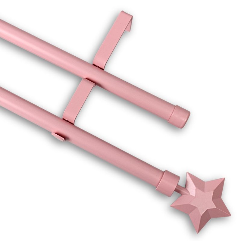 GUIZA - Barras De Cortina 19mm Extensibles Metálicas 160-300 Cm Guiza