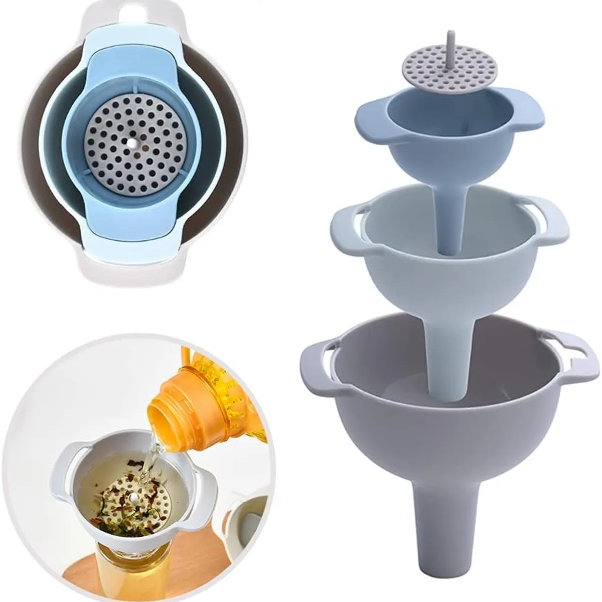 GENERICO - Set Enbudos  para Cocina