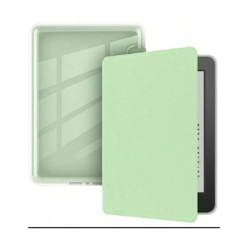 GENERICO - Funda Inteligente Para Kindle Colorsoft 2024 - Verde