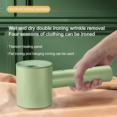 GENERICO - Mini Plancha A Vapor Electrica Portatil Ropa Cuidado Camisa
