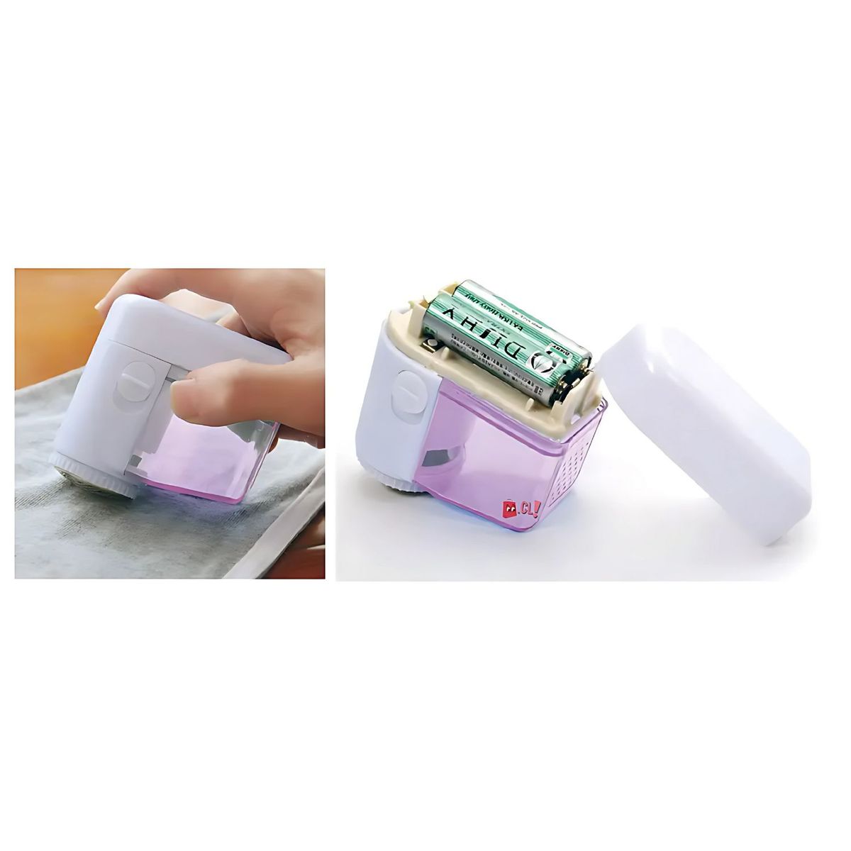 PUNTO STORE - Maquina Quita Pelusas A Pila Rosada - PS