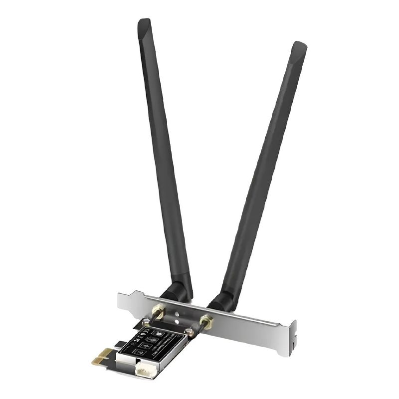 MUNDO MAGIA - Tarjeta De Red Inalámbrica Wifi Bluetooth 5.2 5400mbps Negro