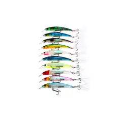 PUNTO STORE - Señuelos De Pesca De 8cms Corvina Kit 10 Unidades - PS