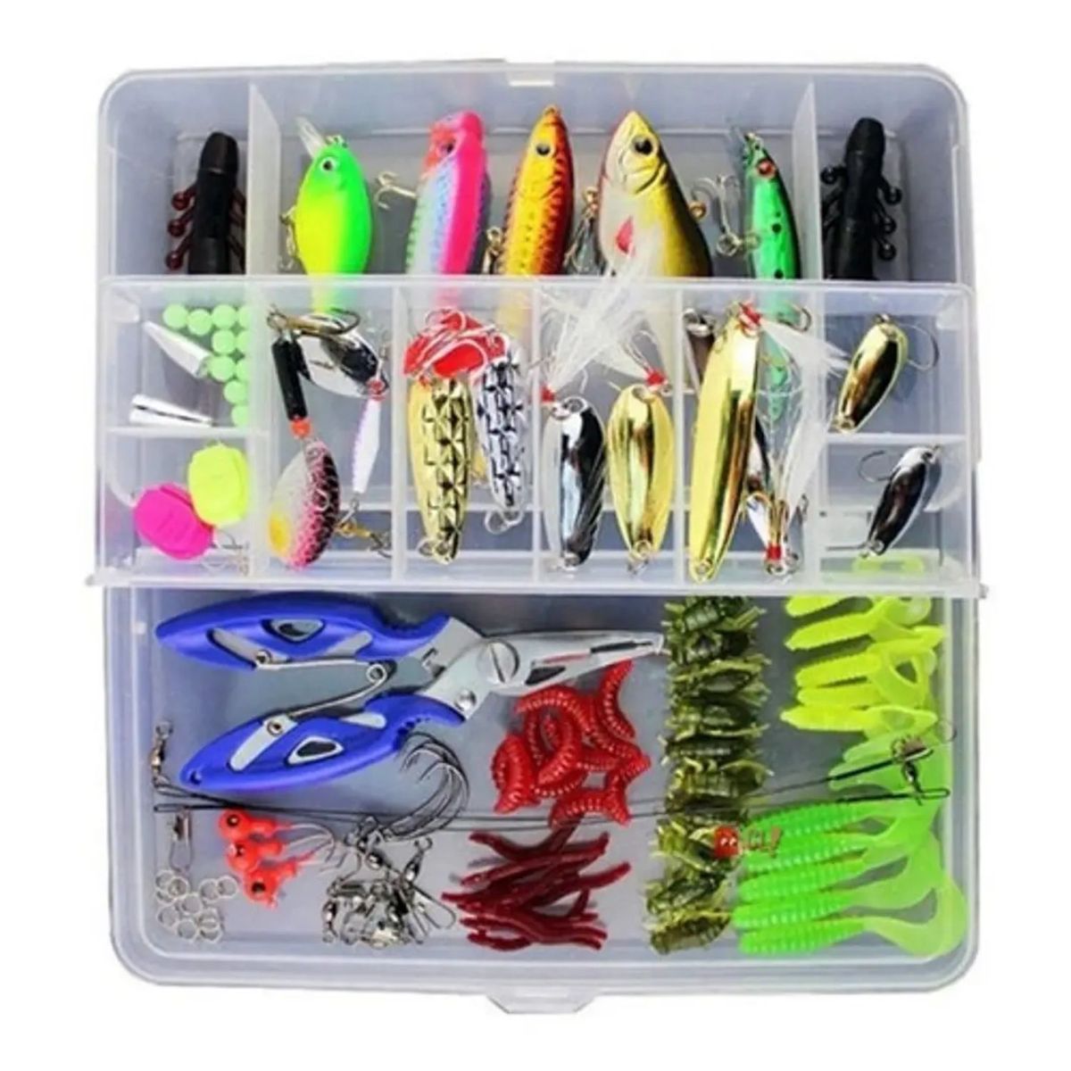 PUNTO STORE - Señuelos De Pesca Kit De 101 Unidades - PS