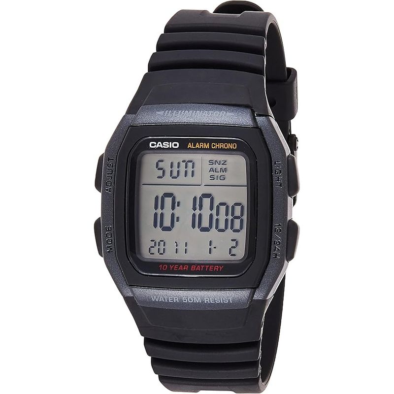 CASIO - RELOJ CASIO W96H-1BV HOMBRE DEPORTIVO ILUMINATOR