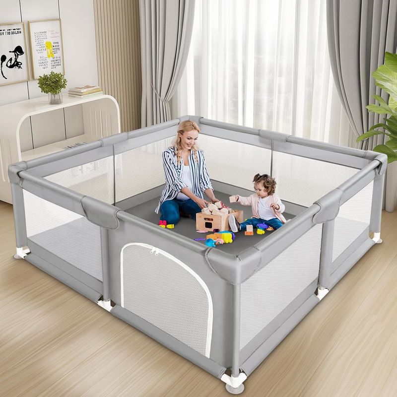 GENERICO - Corralito Para Bebe Seguridad Corral Gimnasio Juegos Niños
