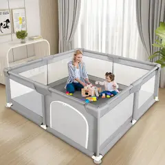 GENERICO - Corralito Para Bebe Seguridad Corral Gimnasio Juegos Niños