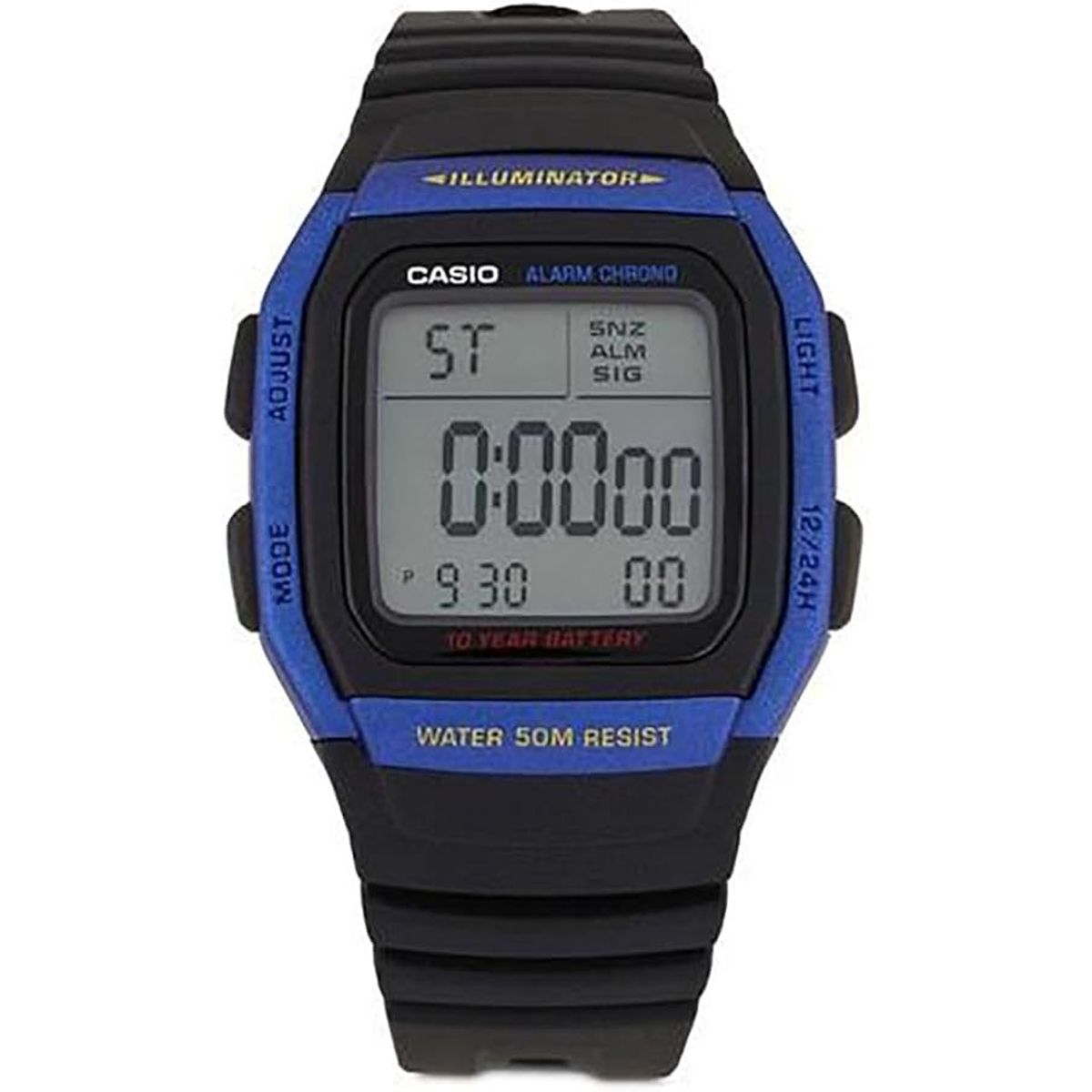 CASIO - RELOJ CASIO W96H-2AV HOMBRE DEPORTIVO ILUMINATOR