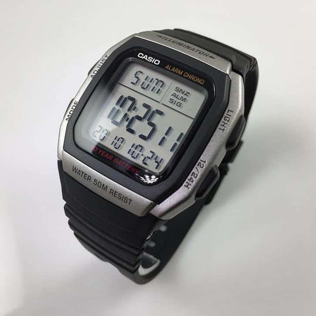 CASIO - RELOJ CASIO W96H-1AV HOMBRE DEPOIRTIVO ILUMINATOR