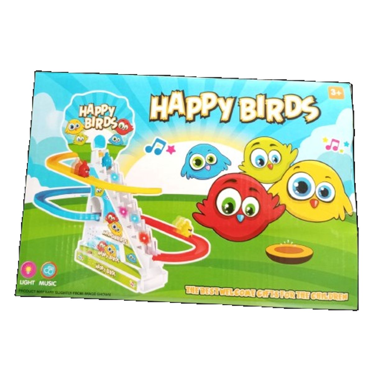 GENERICO - Juguete pista musical de pajaro para niños