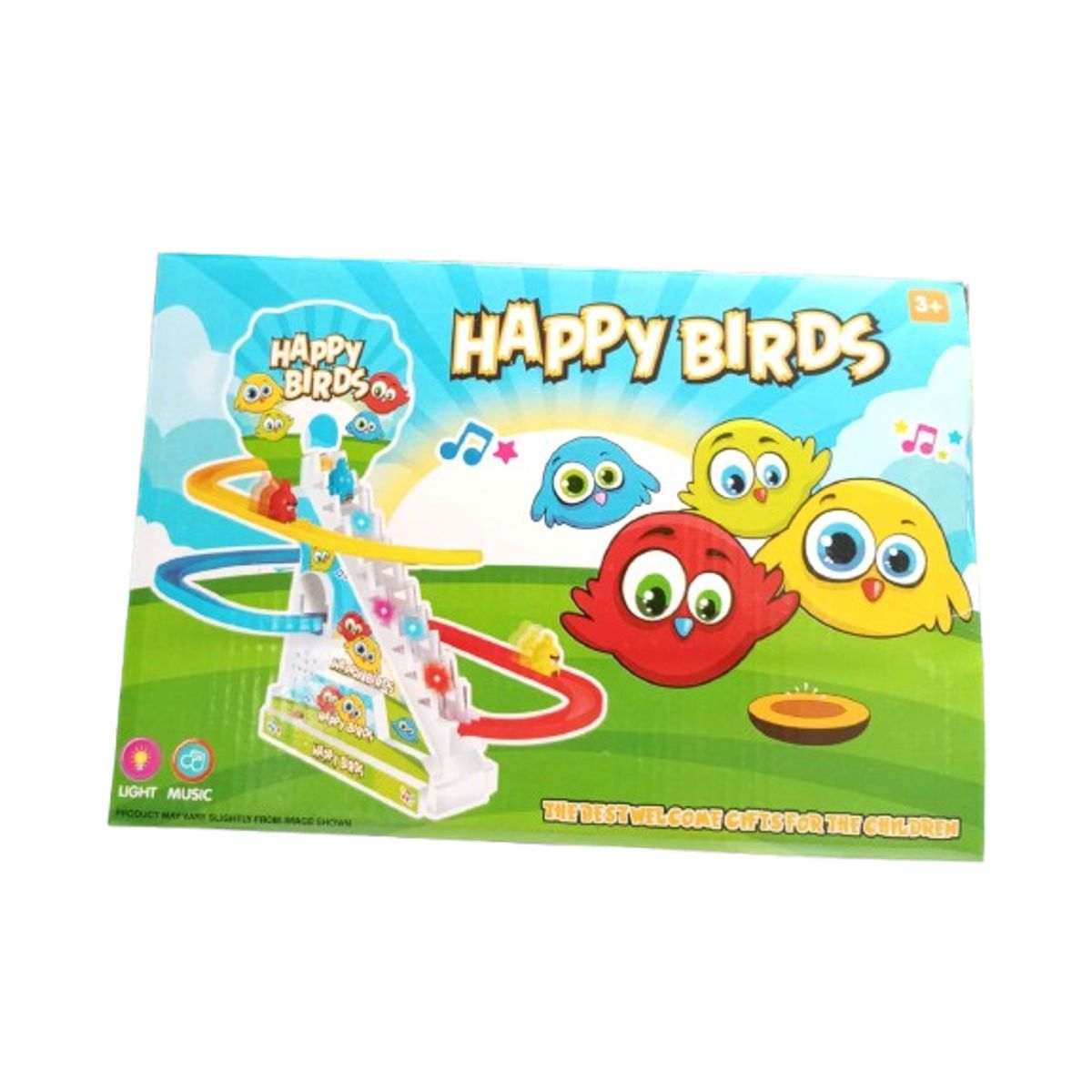 GENERICO - Juguete pista musical de pajaro para niños