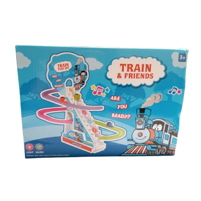 GENERICO - Juguete pista musical de tren para niños