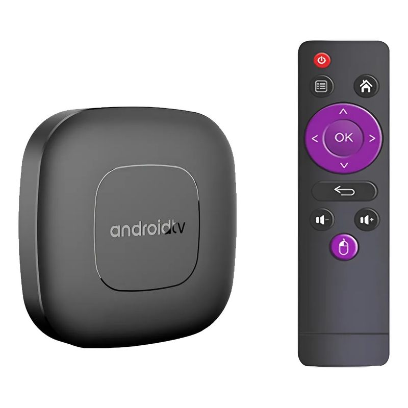 MUNDO MAGIA - Smart Android Tv Box 4k 8gb Ram Infrarrojo Color Negro