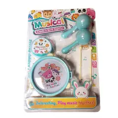 GENERICO - Set juguete tambor guitarrar para bebe