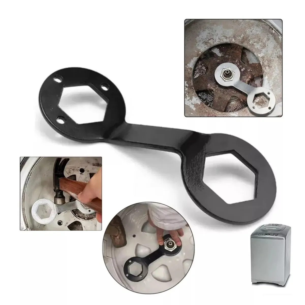 MUNDO MAGIA - Llave Para Lavadoras LG Samsung 36-38mm