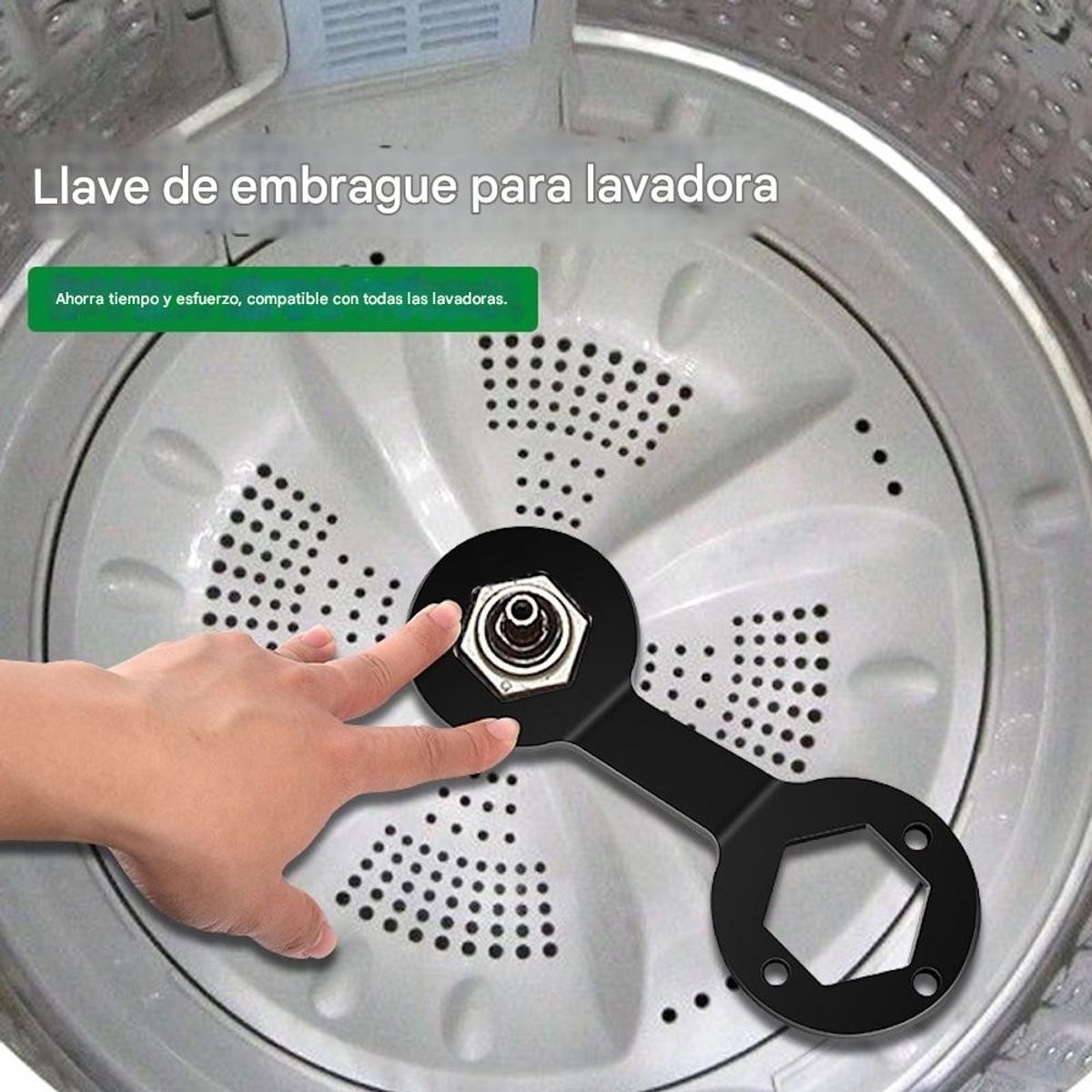 MUNDO MAGIA - Llave Para Lavadoras LG Samsung 36-38mm