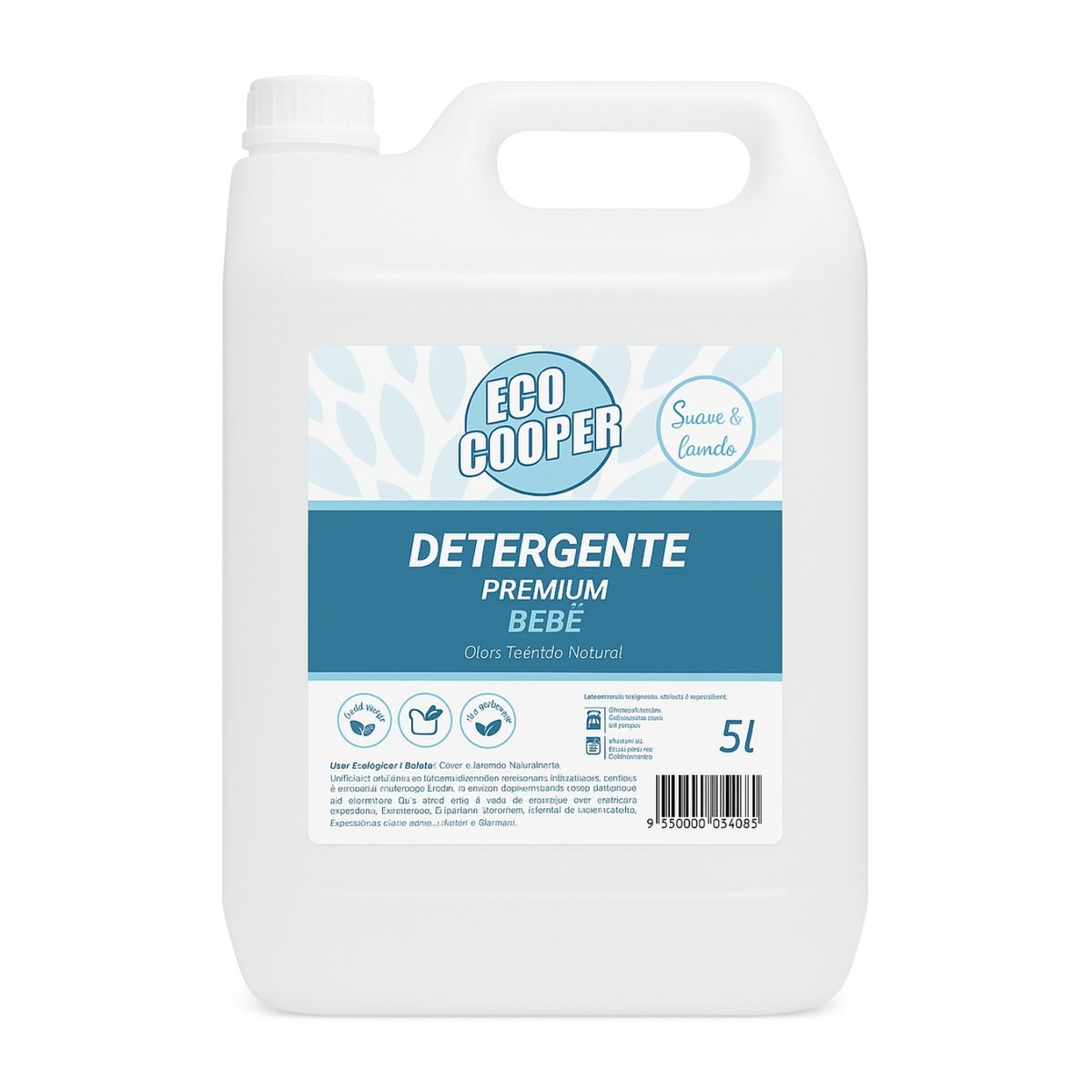 GENERICO - Detergente Bebe Hipoalergénico Suavizante Premium 5l