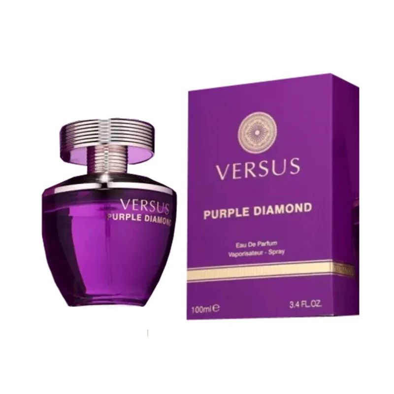 FRAGRANCE WORDL - Perfume Fragrance World Versus Purple Diamond EDP100ml Mujer