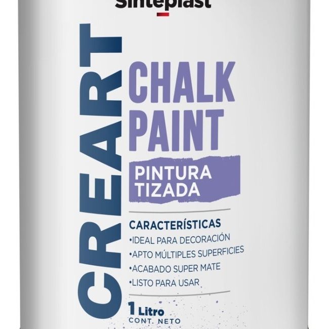 SINTEPLAST - Chalk Paint Pintura Tizada Decorativa 1lt