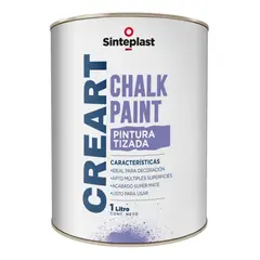 SINTEPLAST - Chalk Paint Pintura Tizada Decorativa 1lt
