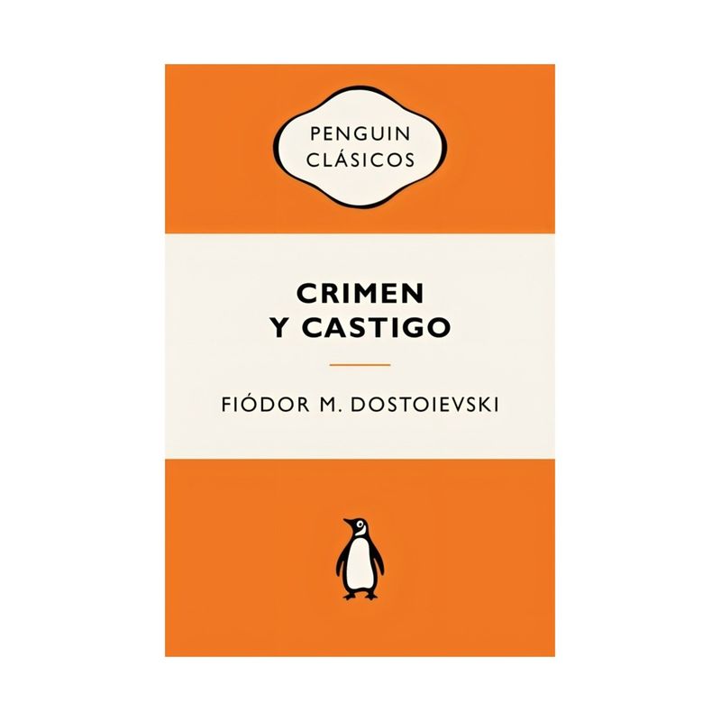 TOP10BOOKS - LIBRO CRIMEN Y CASTIGO - VINTAGE / FIÓDOR M. DOSTOIEVSKI / PENGUIN CLÁSICOS