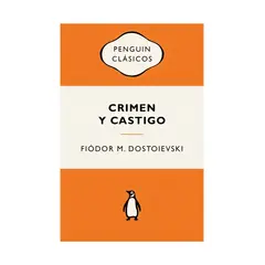 TOP10BOOKS - LIBRO CRIMEN Y CASTIGO - VINTAGE / FIÓDOR M. DOSTOIEVSKI / PENGUIN CLÁSICOS