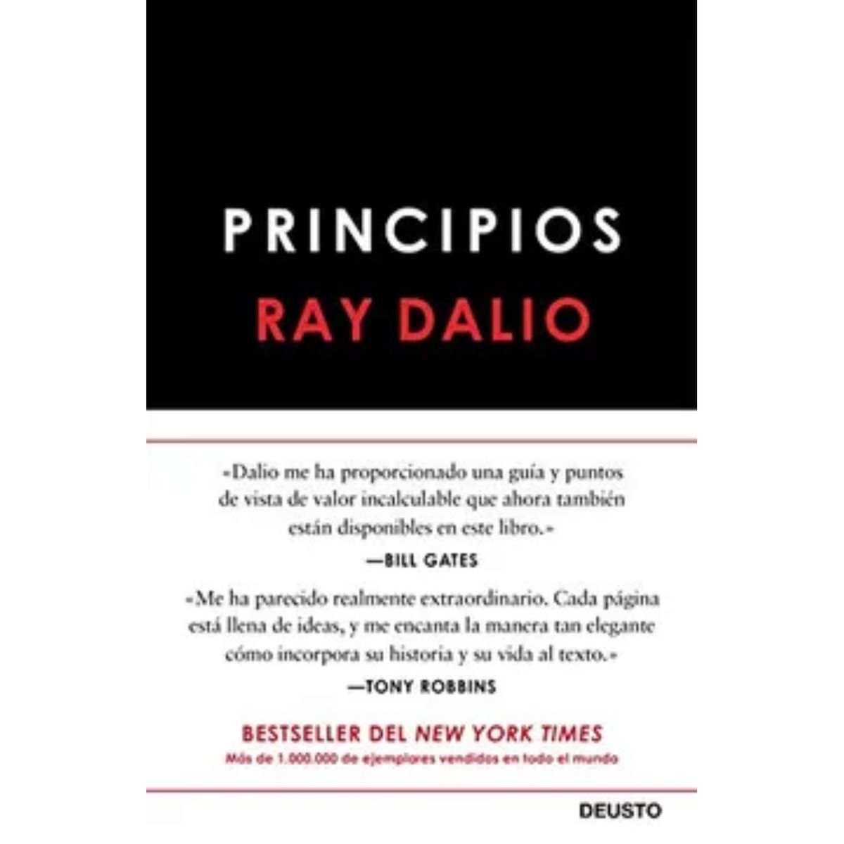 Deusto - Principios - Ray Dalio  - Libro Original Tapa Dura