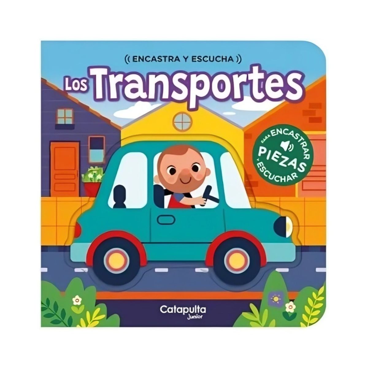 TOP10BOOKS - LIBRO Encastra Y Escucha: Los Transportes - Encastra Y Escucha: Los Transportes