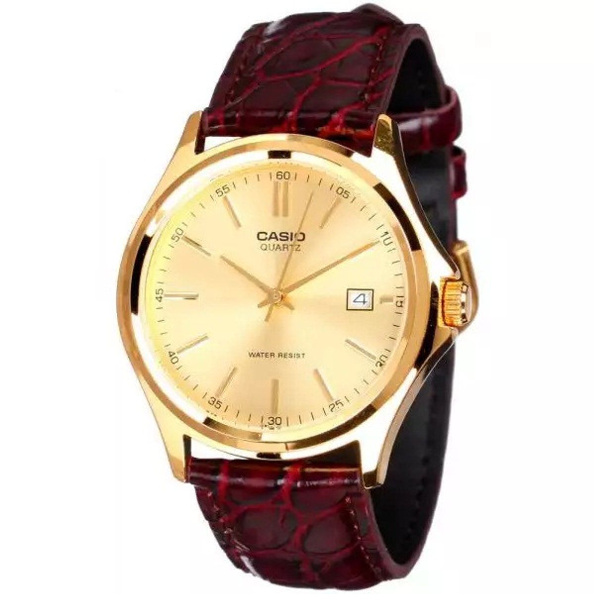 CASIO - RELOJ CASIO MTP1183Q-9A HOMBRE ANALOGO CLASICO DORADO