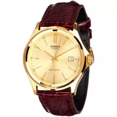 CASIO - RELOJ MTP1183Q-9A HOMBRE ANALOGO CLASICO DORADO