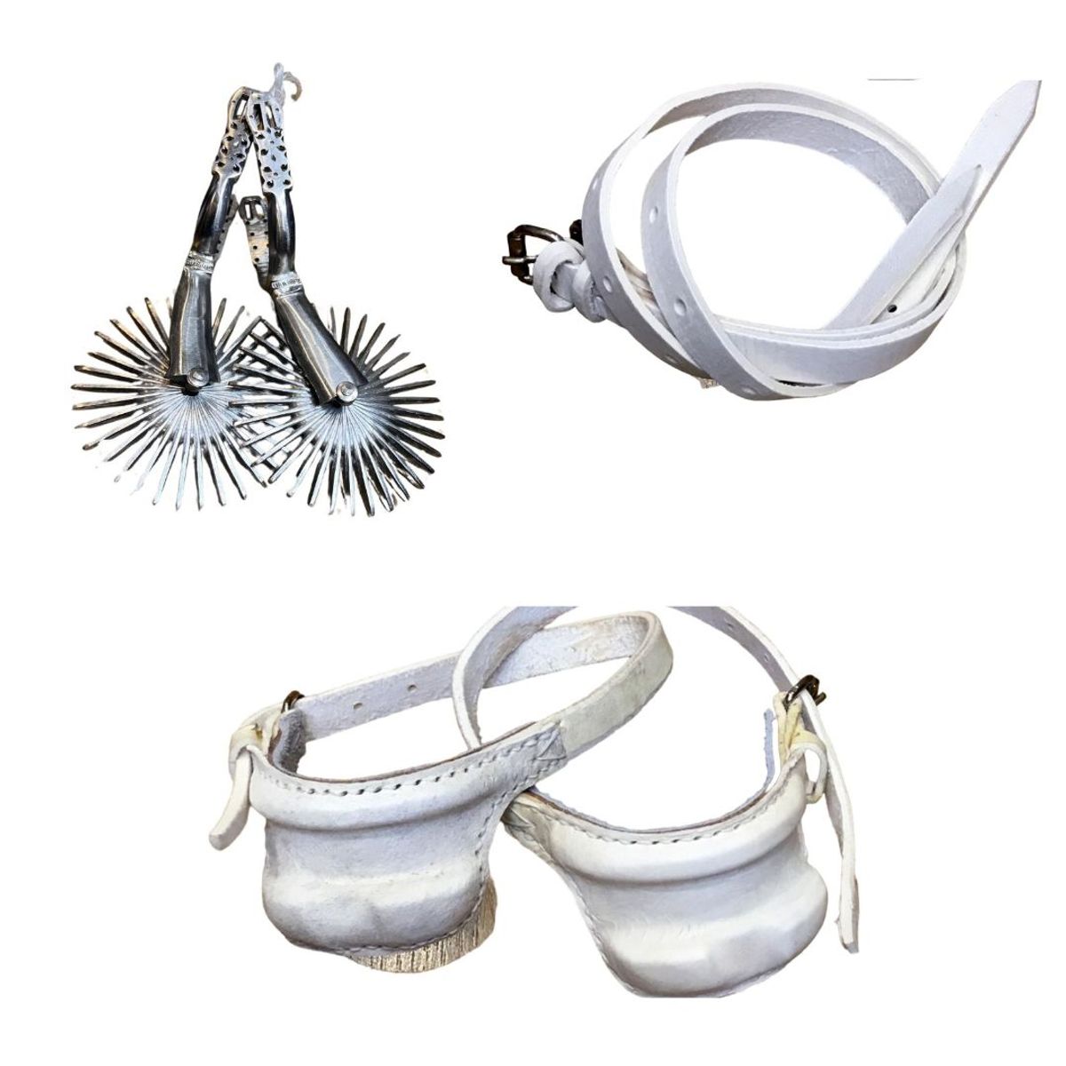 GENERICO - Espuela calada N°35 + Piales + Talorenas