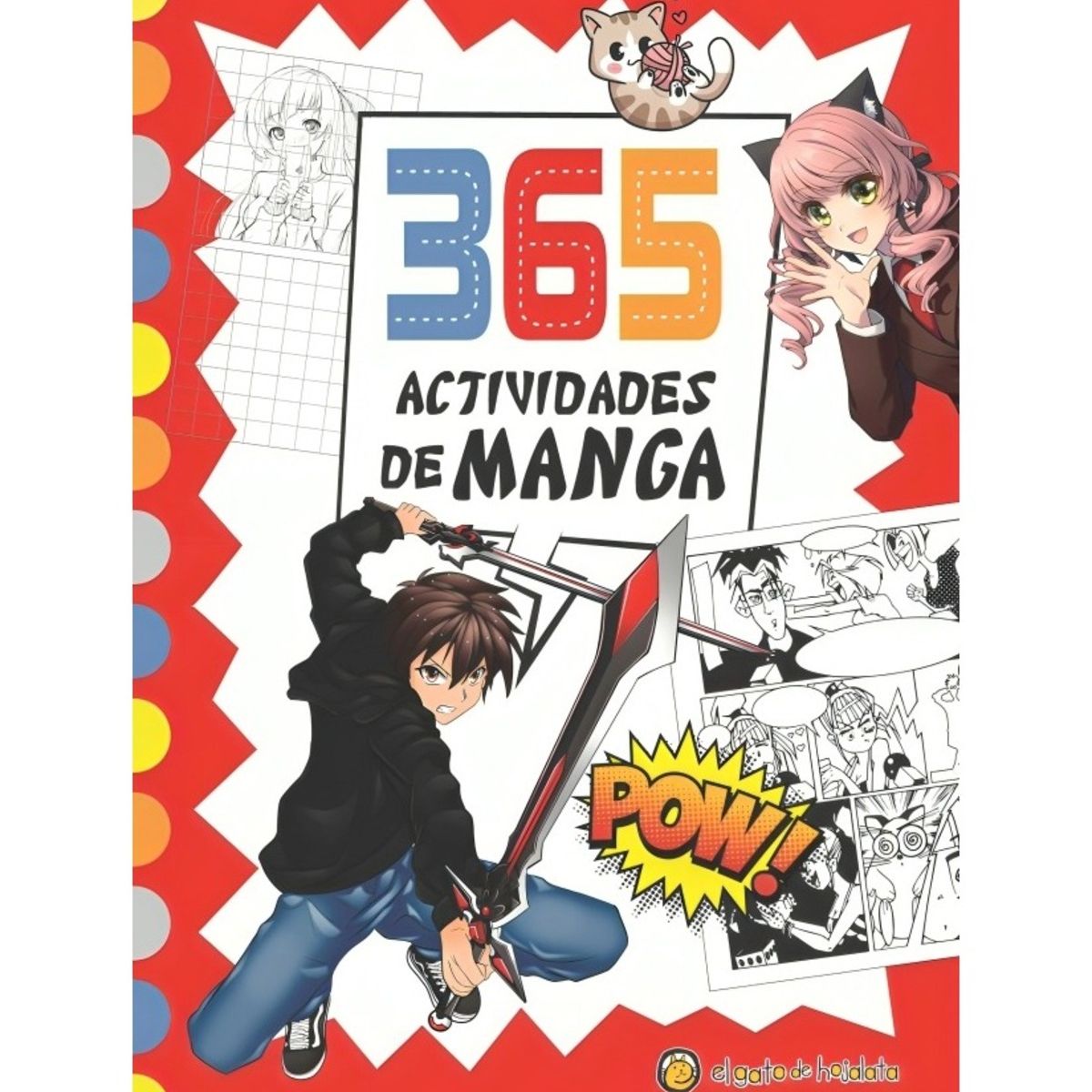 TOP10BOOKS - LIBRO 365 Actividades De Manga *365 Dibujos Y