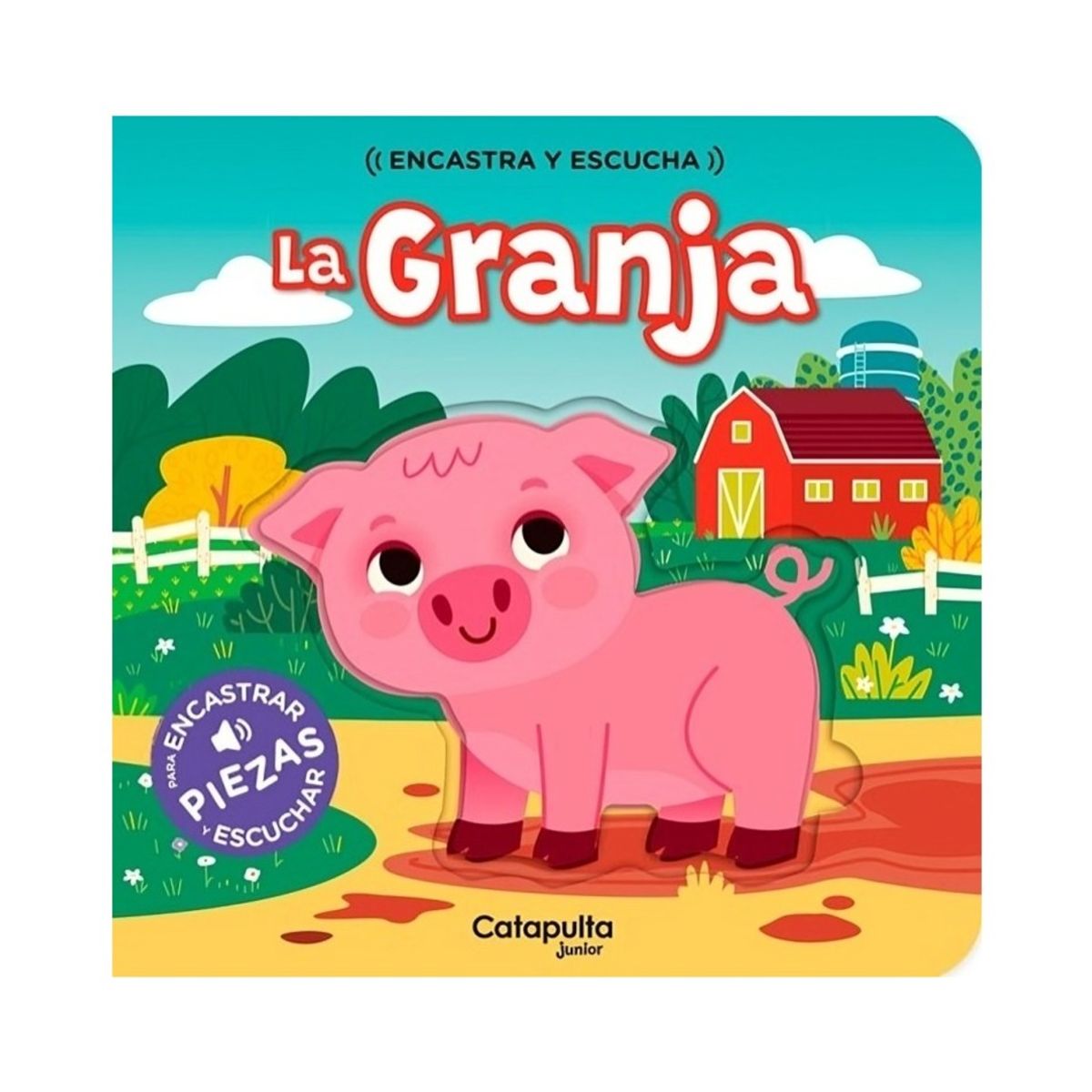 TOP10BOOKS - LIBRO Encastra Y Escucha: La Granja - Encastra Y Escucha: La Granja