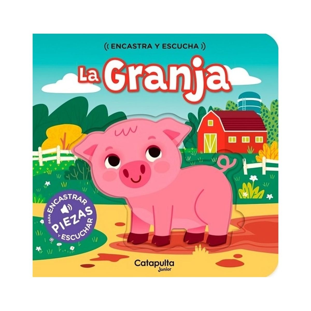 TOP10BOOKS - LIBRO Encastra Y Escucha: La Granja - Encastra Y Escucha: La Granja
